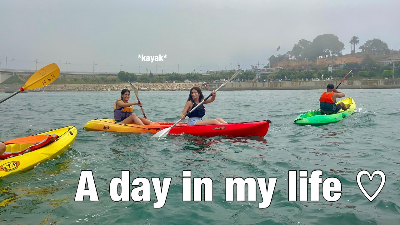 لأول مرة نجرب KAYAK مع ختي سلمى 🚣🏼‍♀️
