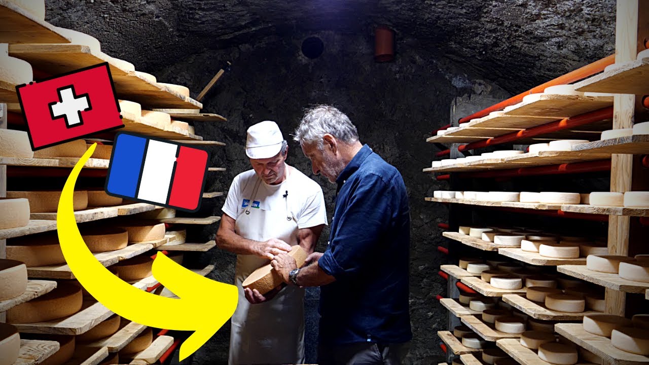 Ce fromage à raclette est moitié français et moitié suisse 🤔