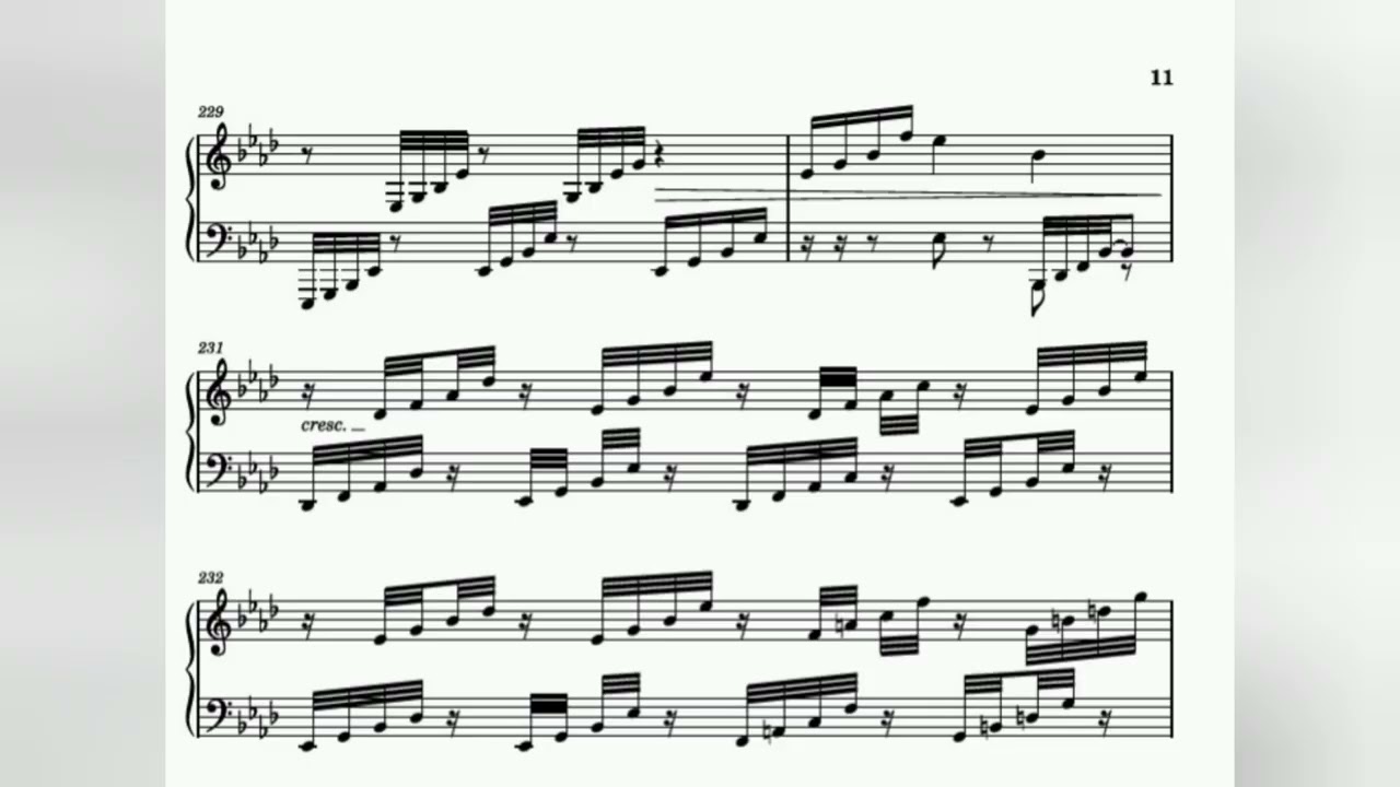 Sonata in F minor, an original composition 