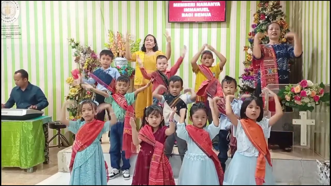 Lonceng Natal Bergema oleh anak-anak BIMBEL CALISTUNG NASIONAL SAINS 18/12-2025