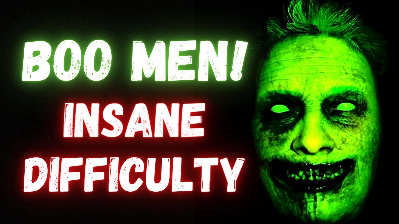 How To Beat INSANE Difficulty! | Boo Men NEW Ghost Game 2022!