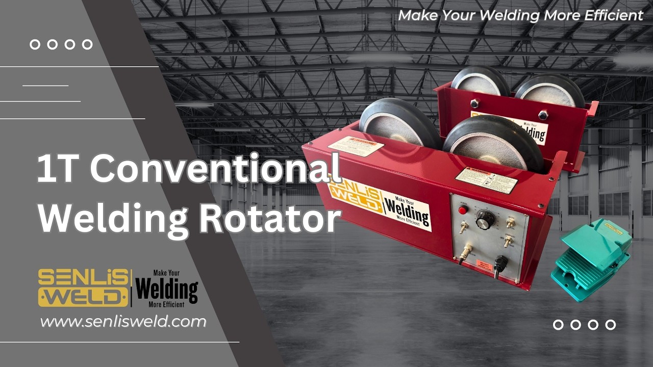 SENLISWELD's 1T Conventional Welding Rotator