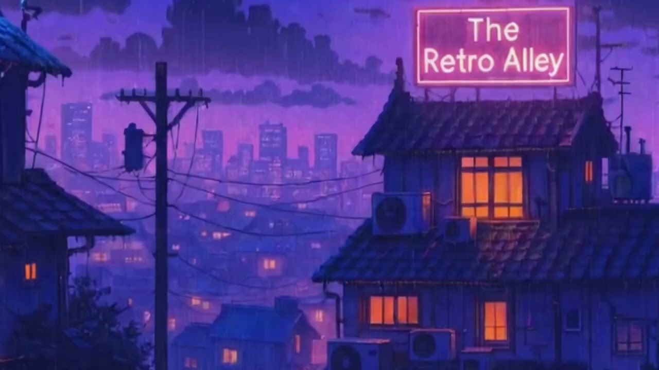 🌧 The Retro Alley &ndash; Lofi Night in the Rain