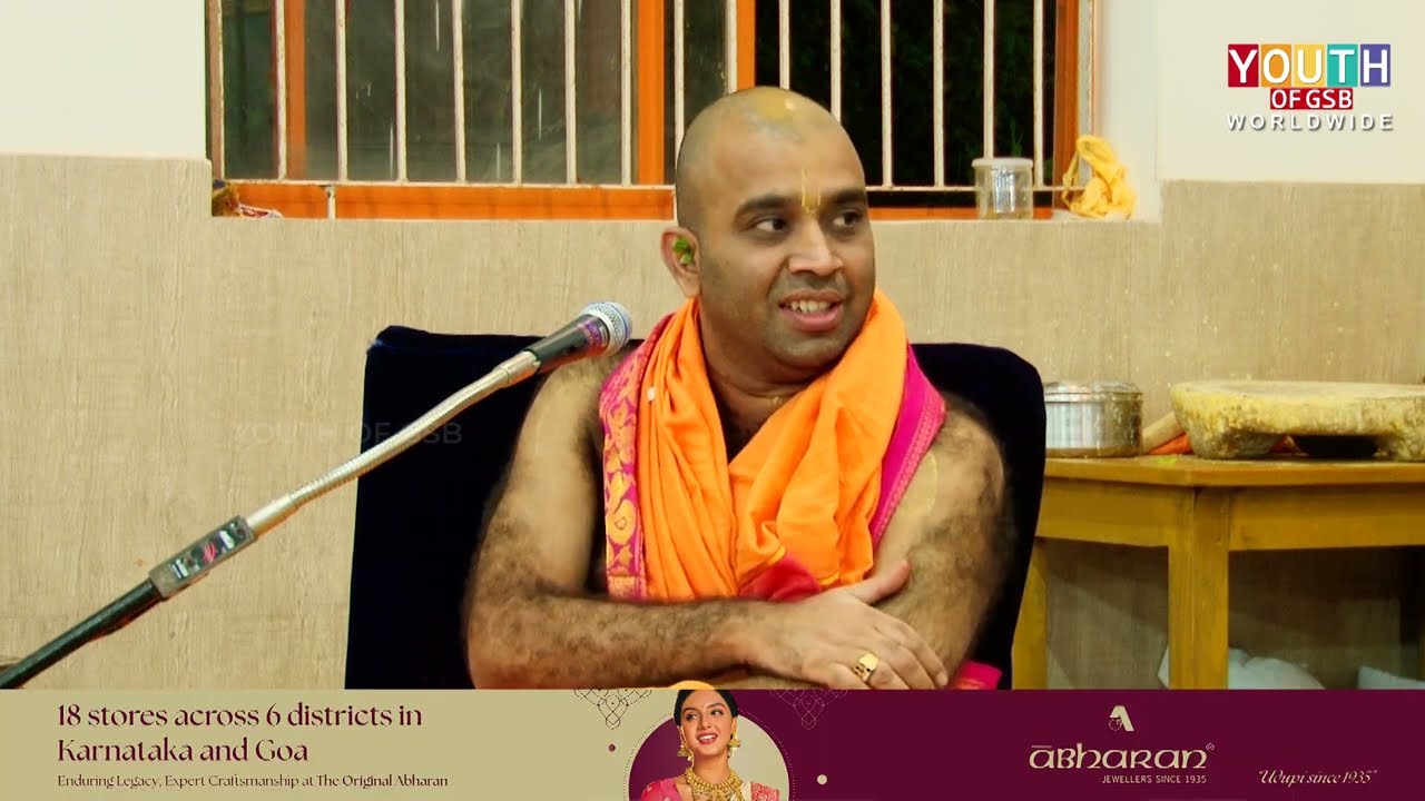 Ashirvachan | Kashimatadhipati HH Samyamindra Thirtha Swamiji |Manjeshwar Srimad Anantheshwar temple