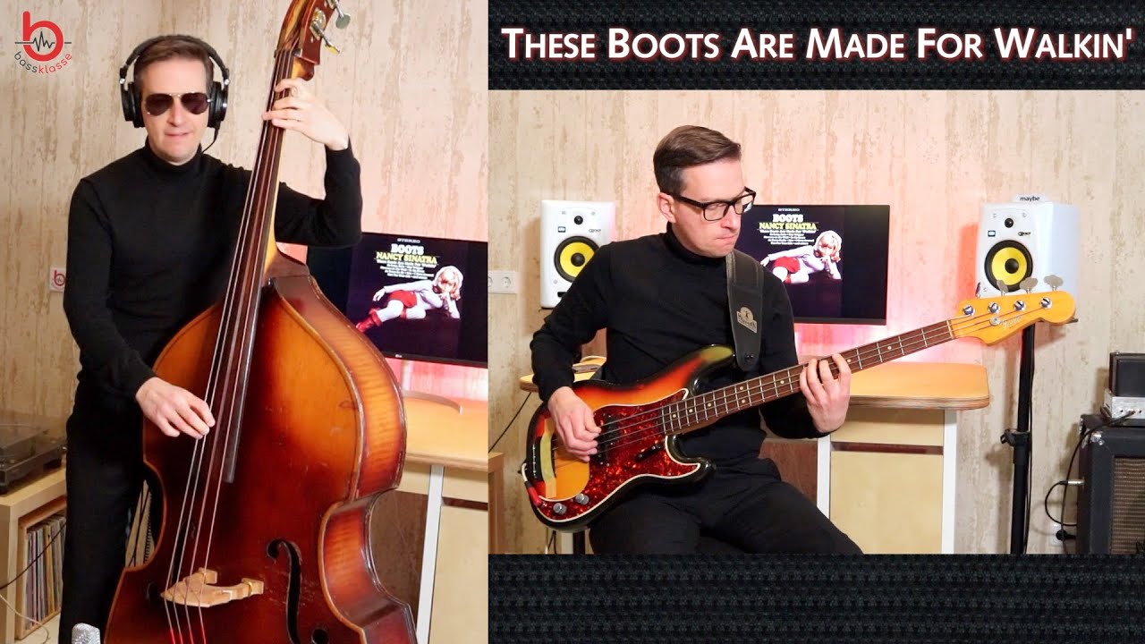 These Boots Are Made For Walkin - Nancy Sinatra - BASS COVER