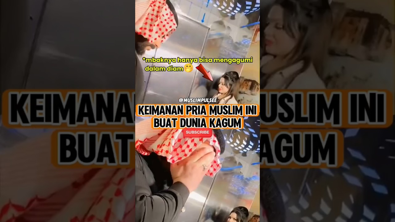 masyaAllah‼️Reaksi pria muslim bikin dunia islam kagum🥰 #masyaallah #reaksi #muslim #mualafdunia