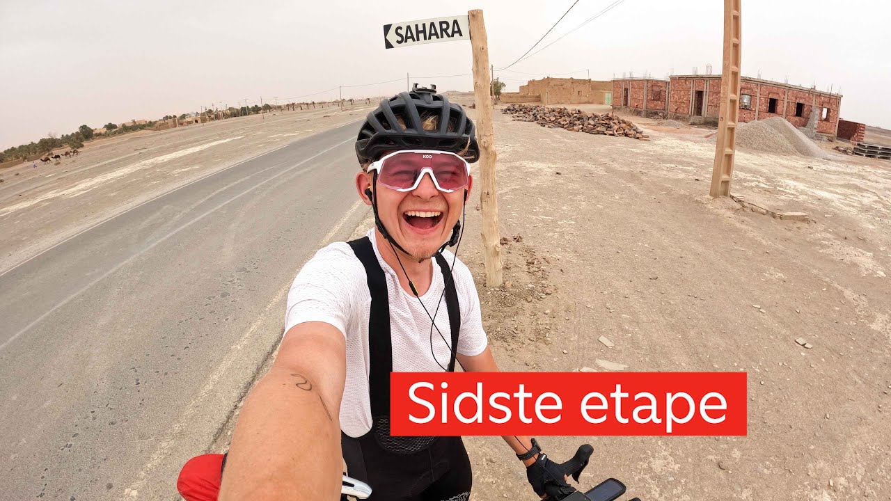 19-&aring;rige Oliver cykler til Sahara (3:3) Den sidste etape