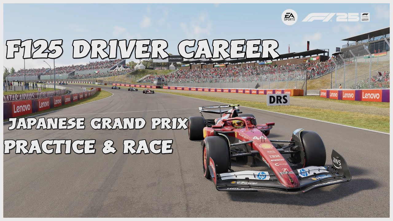F125 Driver Career Part 3 (Japanese GP) CONTROLLER GAMEPLAY