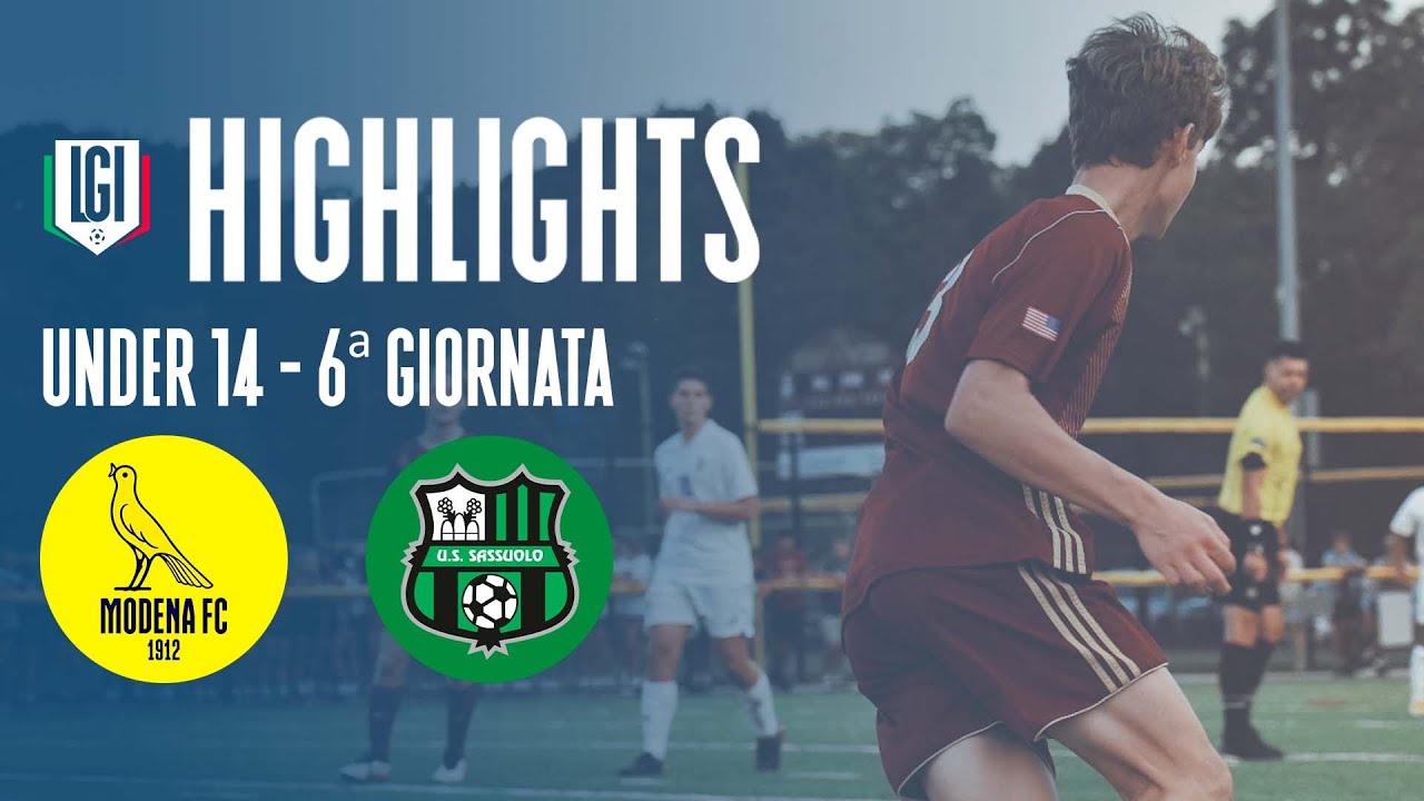 Highlights Modena-Sassuolo U14 Pro, Girone Emilia Romagna, 6^ giornata stagione 2023-24