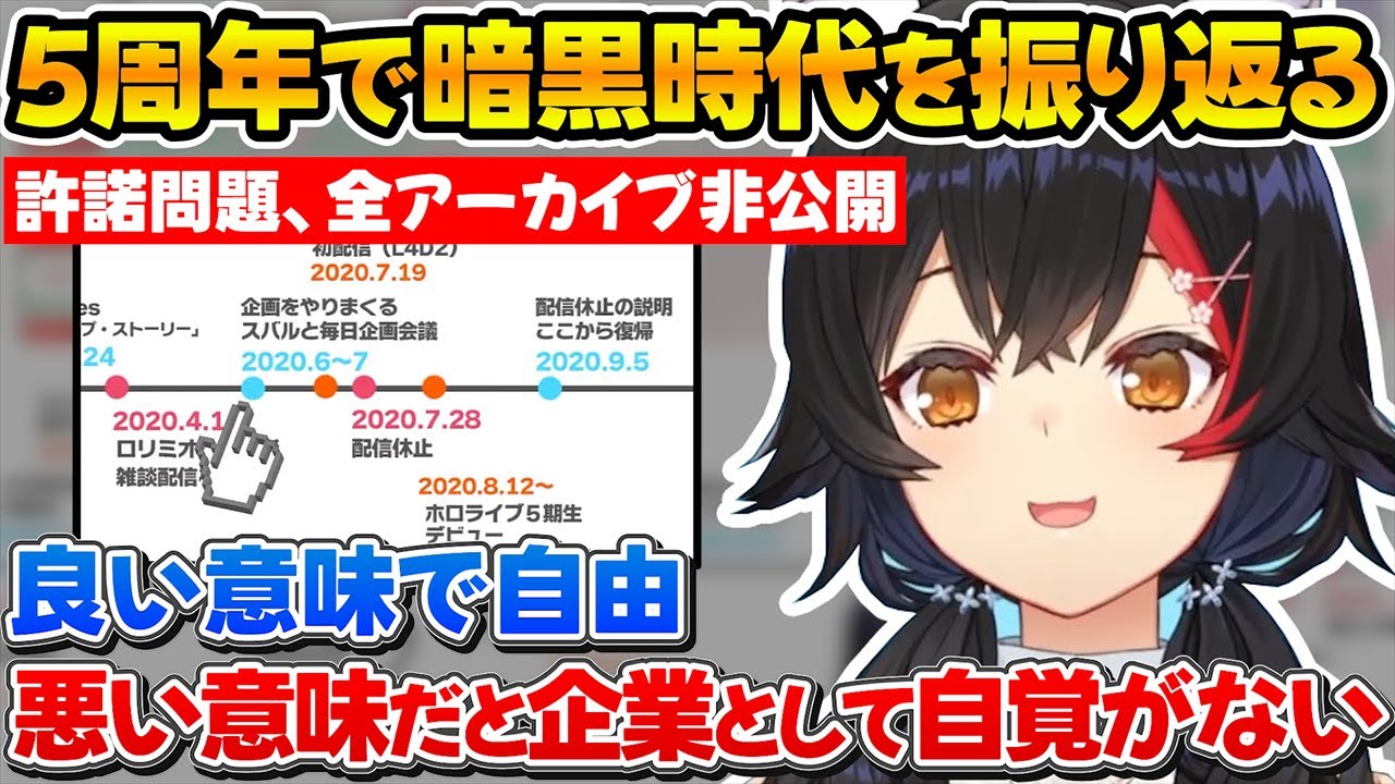 ホロライブのターニングポイントとなった許諾問題について振り返るミオしゃ【ホロライブ/大神ミオ/切り抜き】