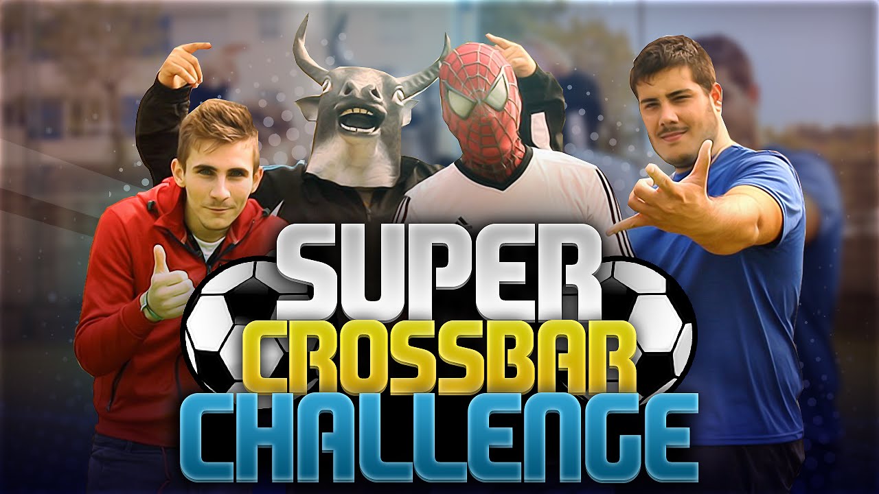 SUPER CROSSBAR CHALLENGE | FÚTBOL REAL | SPIDER-MAN Y EL SUPER SAIYAN