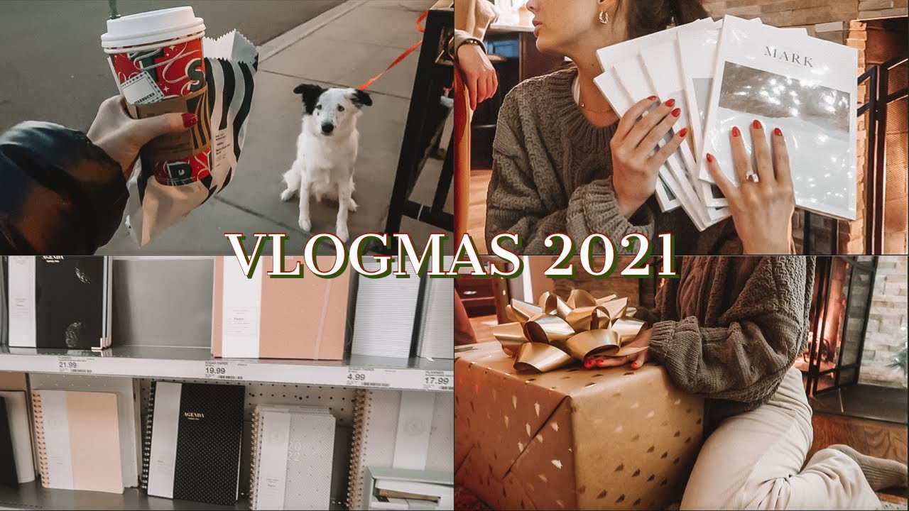 DAY IN MY LIFE | getting a new planner, gifts I got for my family, wrapping,  tjmaxx & target hauls
