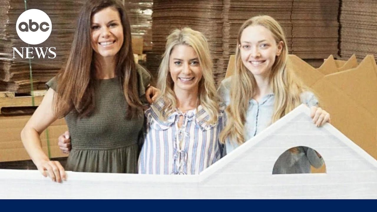Amanda Seyfried teams up with lifelong best friends to rethink children's playhouses