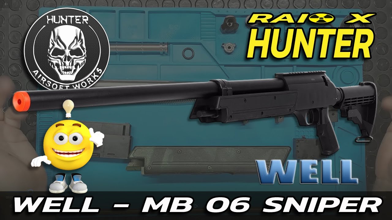 WELL MB 06 SNIPER - RAIO X HUNTER #71