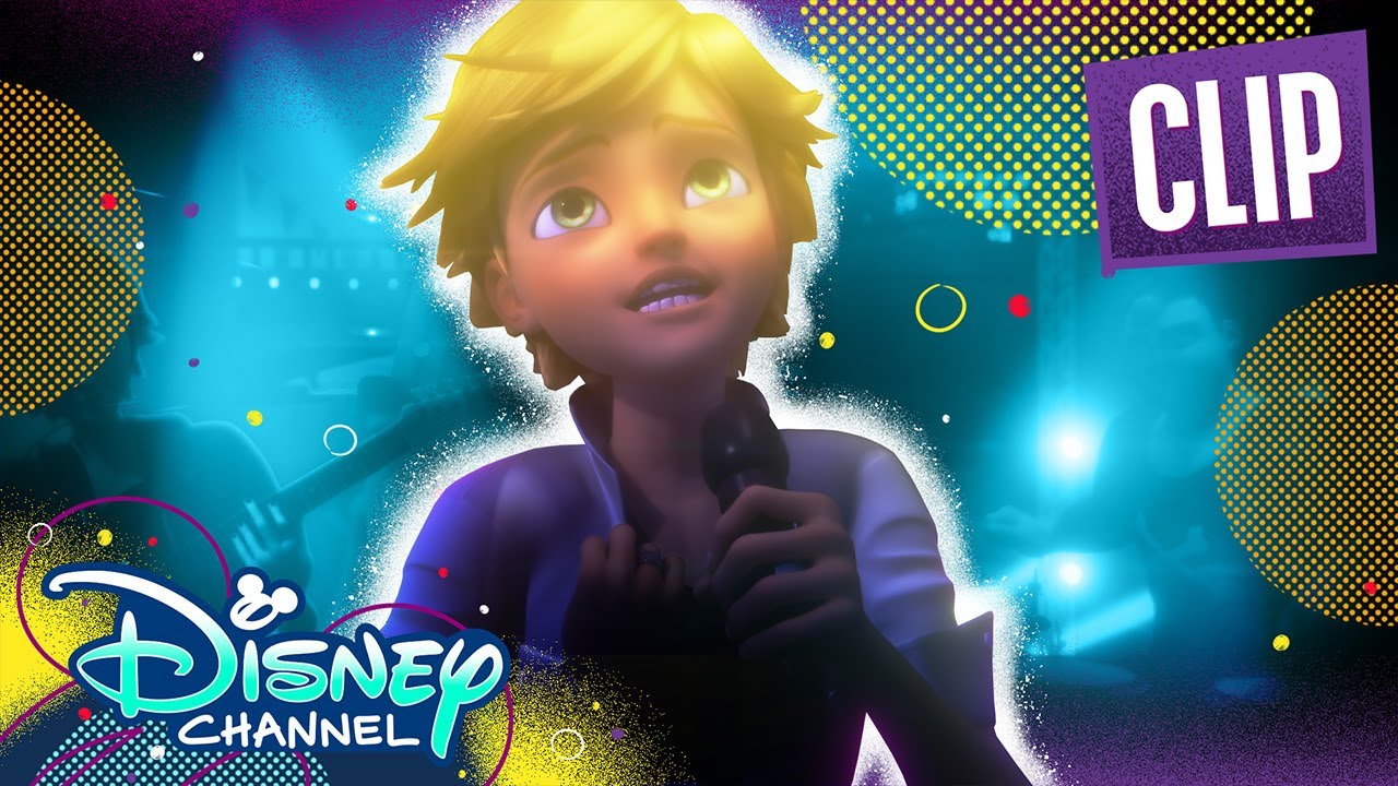 Adrien Sings Marinette a Love Song 💞 | Miraculous Ladybug | @disneychannelanimation