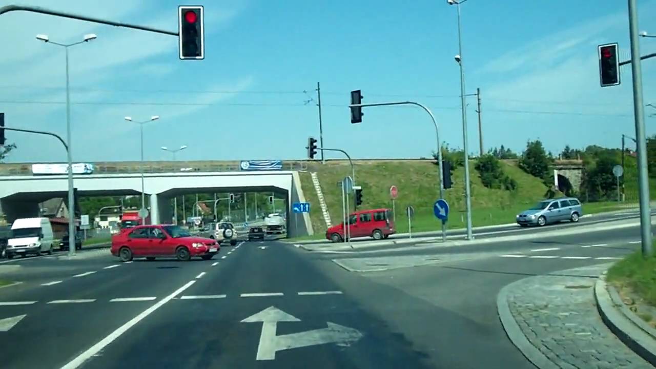 Bielsko rondo na Hulance tunel