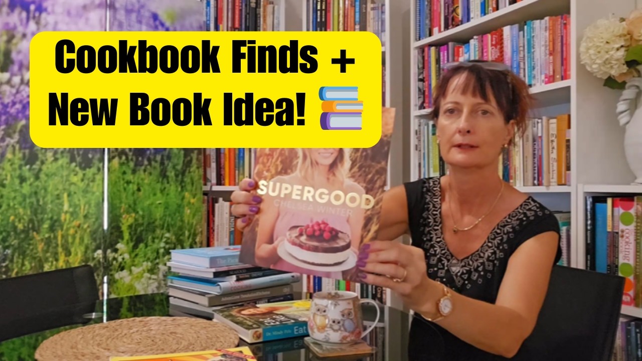 Friday Cookbook Chat 📚 Cookbooks I Found + New “Books I Read” Shorts Idea