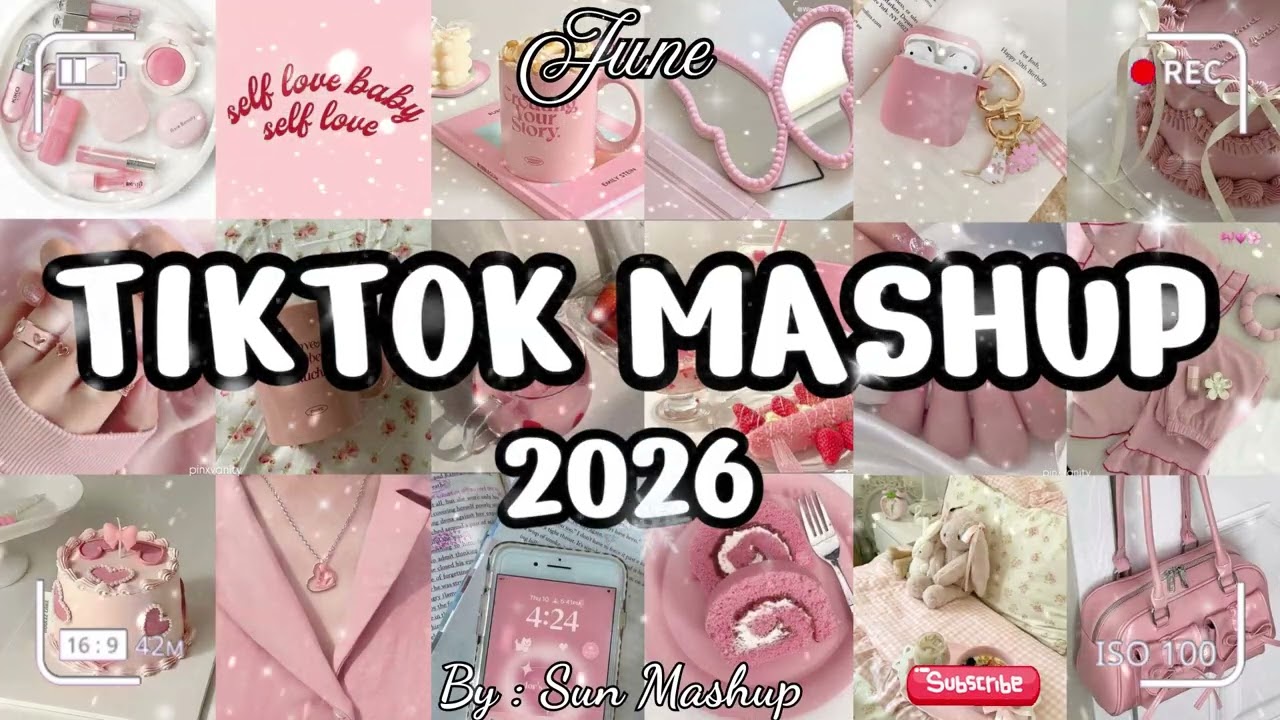 Tiktok Mashup June  💙💛💖2026 💖💛🧡(Not Clean ) - If you know These Songs your a genius! 🧠💜