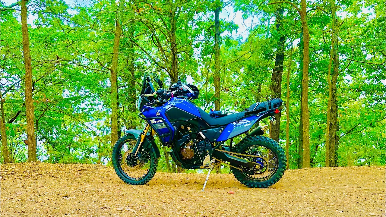 Single Track on a Tenere 700. LBL 200 Day 2. 