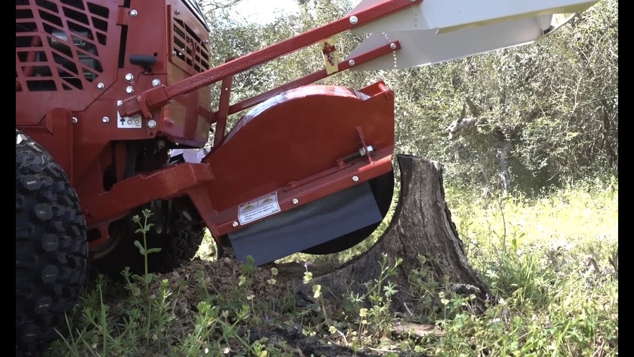 Stump Grinding 101 - Ventrac 4520Z - Stump Grinder