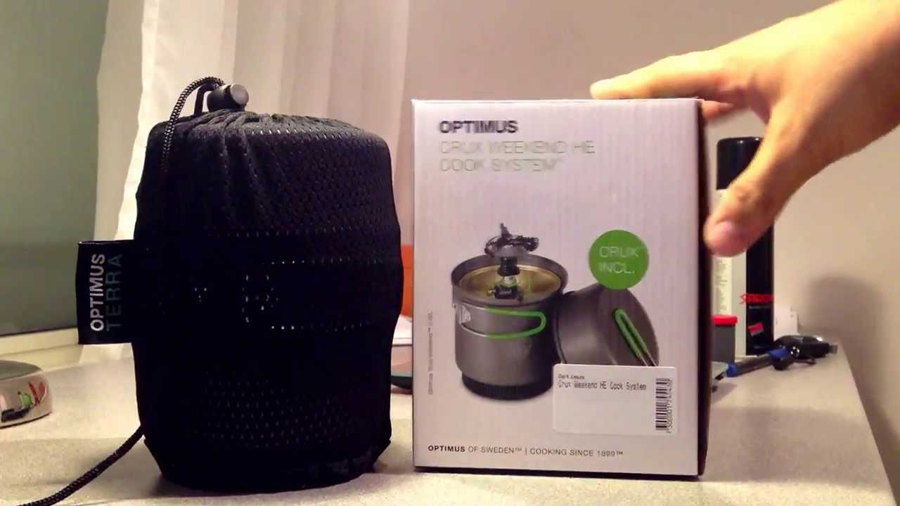 Optimus Crux Weekend HE Cook System (svenska)