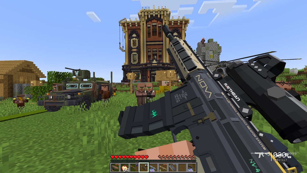 Villagers Built a MASSIVE Hotel… So I Became a Pillager and Destroyed It 💥
