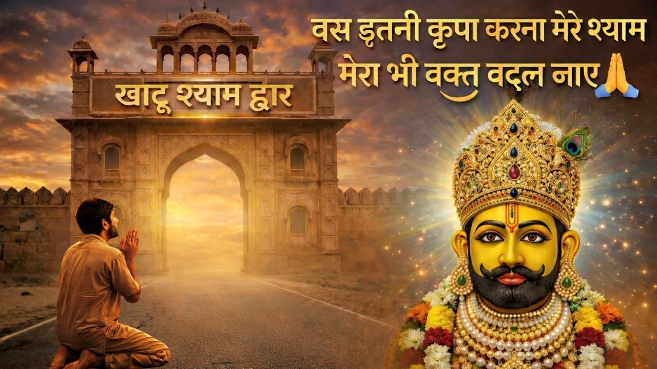 बस इतनी कृपा करना मेरे श्याम 🙏 | Bas Itni Kripa Karna Mere Shyam | Emotional Khatu Shyam Bhajan 2026