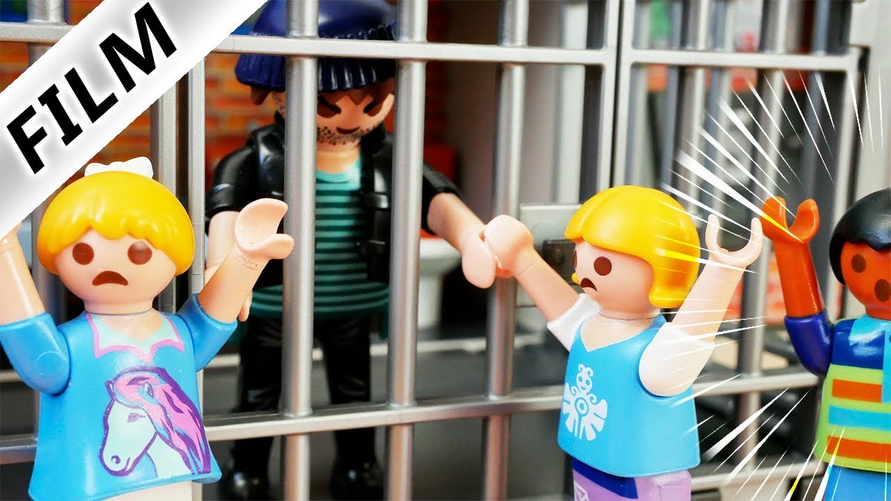 Playmobil Film Deutsch PIAS VATER IM GEFÄNGNIS BESUCHEN! LEBENSLANG IM KNAST? Familie Vogel