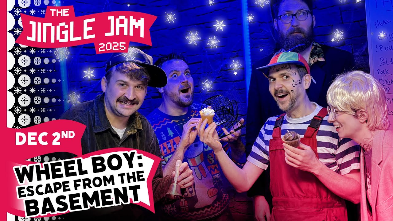 Wheel Boy: Escape from the Basement | Jingle Jam 2025 Day 2