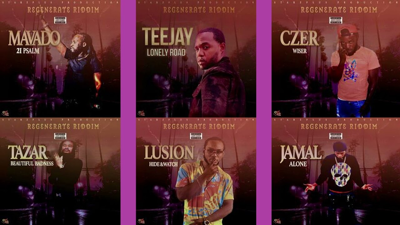 Regenerate Riddim Mix Mavado,Teejay,Jamal,Lusion,Tazar,Czer