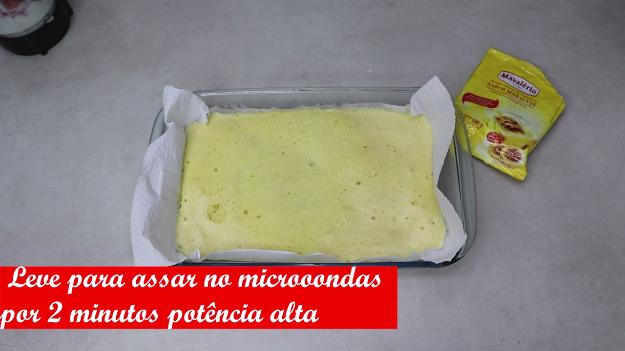 rocambole de microondas em 2 minutos!