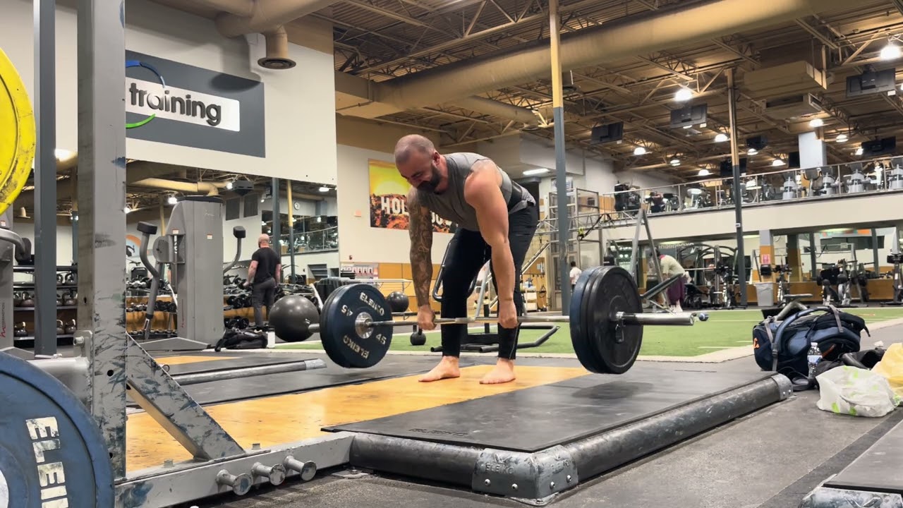 Barbell Bent-Over lay Row 176LB X32 80KG X32