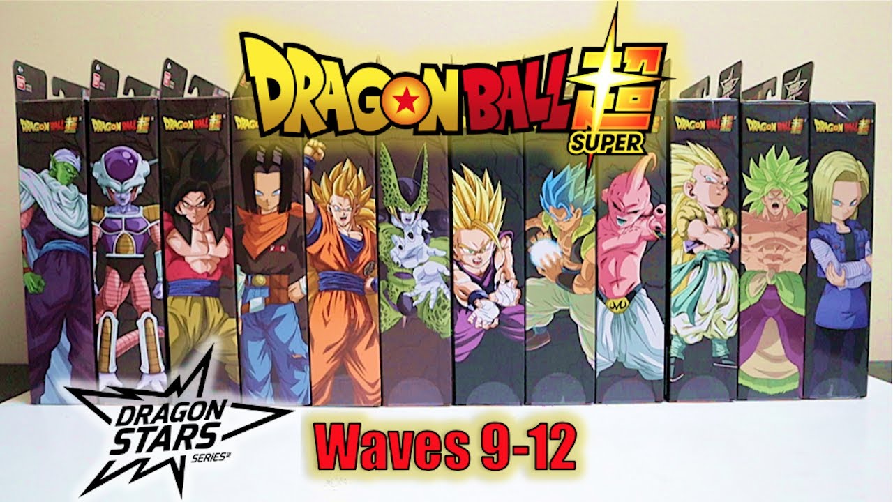 Обзор фигурок Dragon Ball Super DRAGON STARS | Распаковка ВСЕХ волн 9&ndash;12