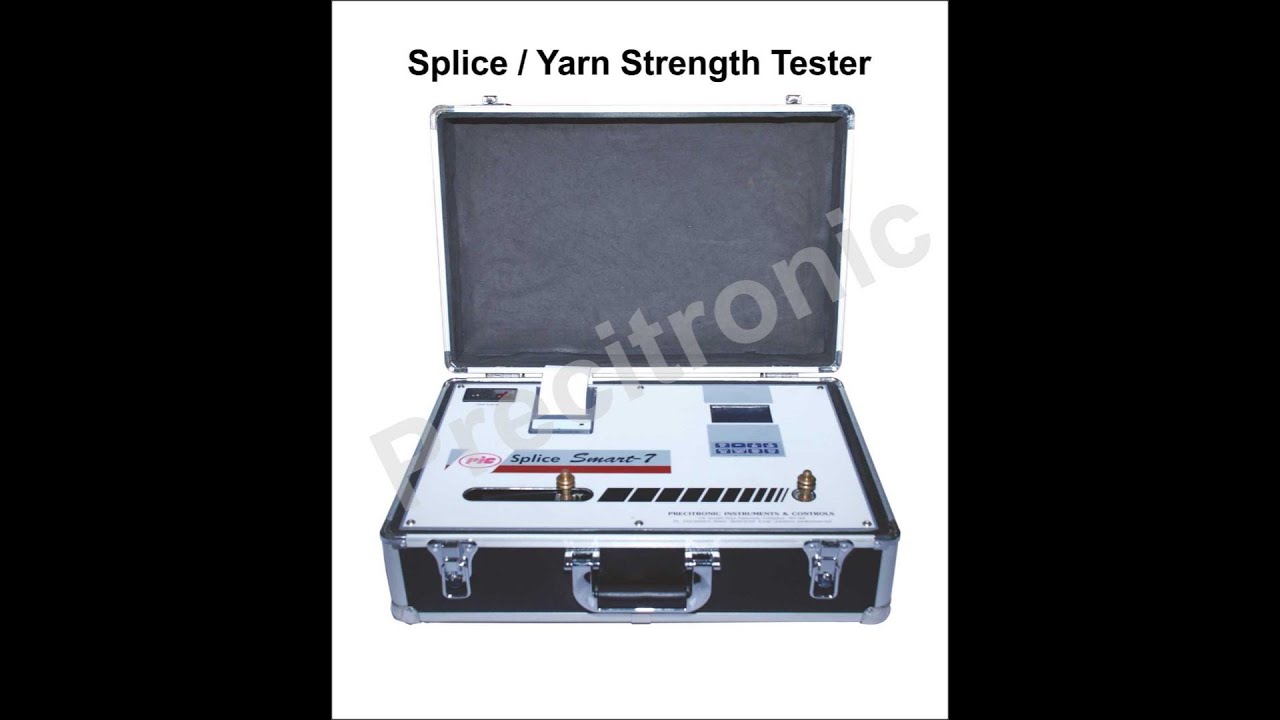 Yarn Splice Strength Tester