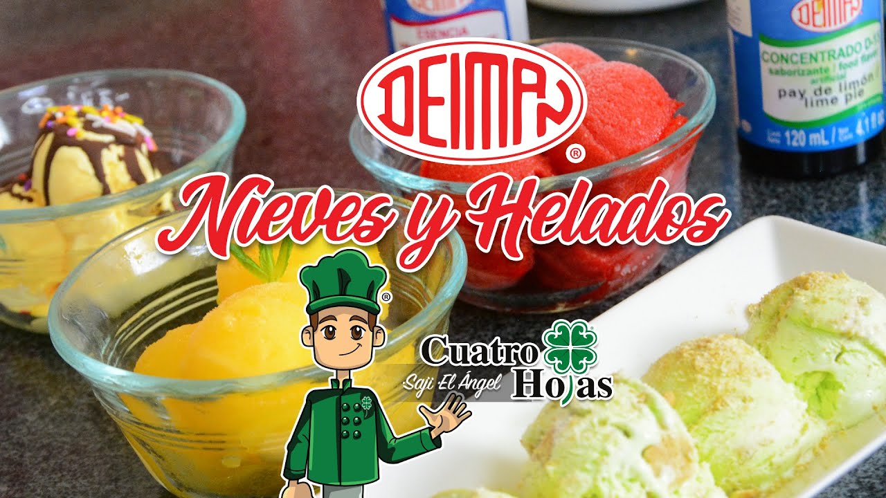 Helados y Nieves con DEIMAN