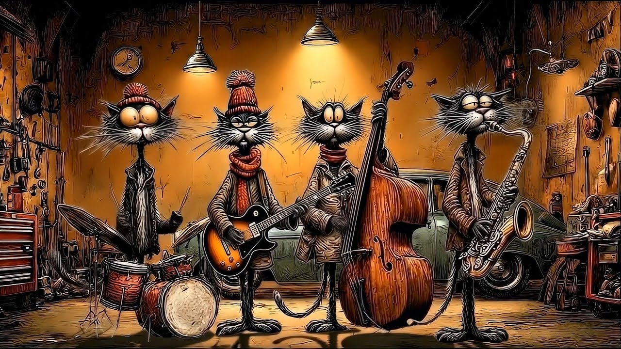 Coffee, No Sugar — Smoky Baritone & Upright Bass Jazz