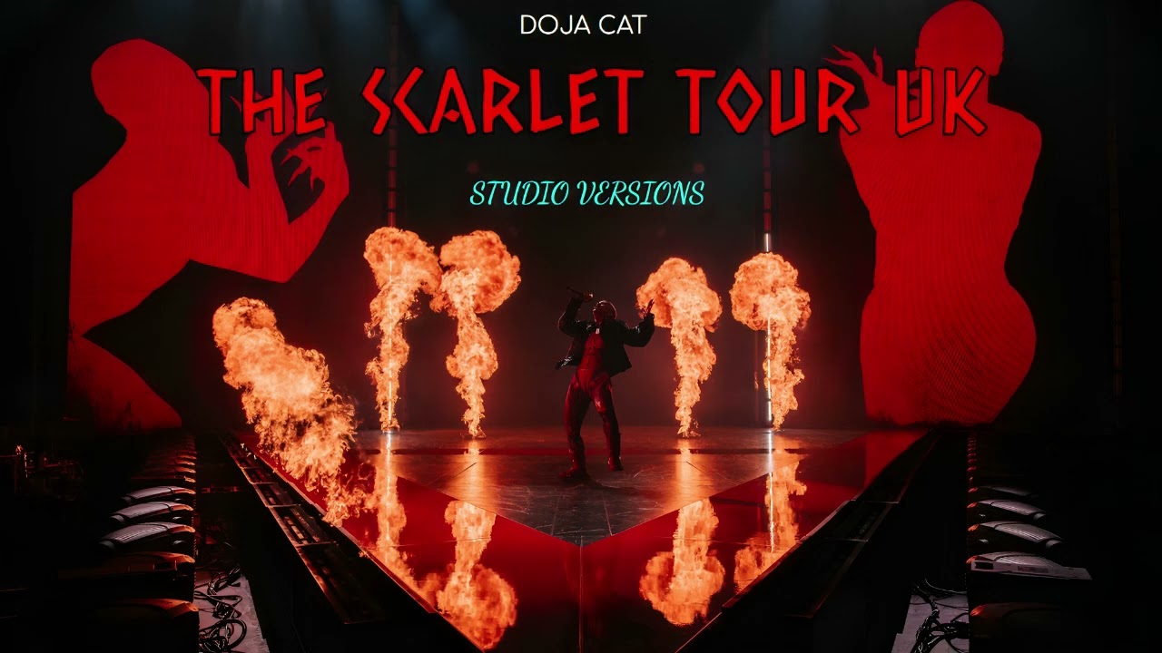 Doja Cat - WYM Freestyle / Demons / Tia Tamera (Scarlet Tour UK Studio Version)