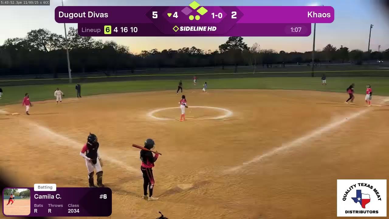 Khaos vs. Dugout Divas (2025.11.09)
