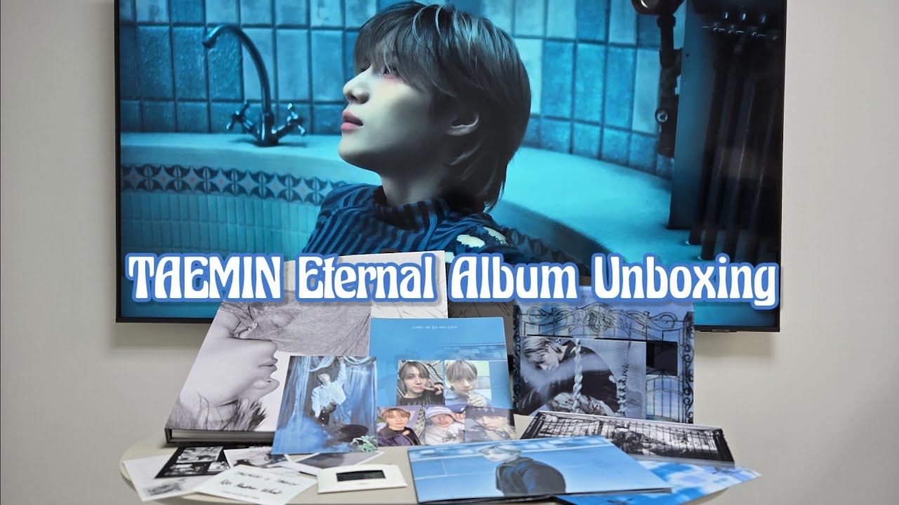 핫트 오픈런! Album Unboxing TAEMIN 태민 The 5th Mini Album ♾️'ETERNAL' 4종 앨범 언박싱 #TAEMIN #태민