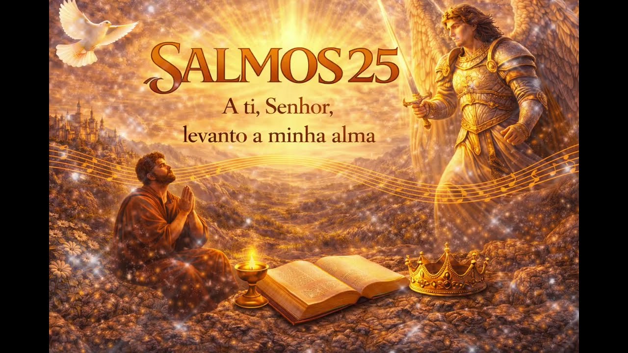 SALMOS 25 - A ti, Senhor, levanto a minha alma Salmos