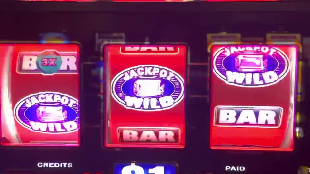 Wild gems $1 machines 9 lines max bet mega handpay jackpot