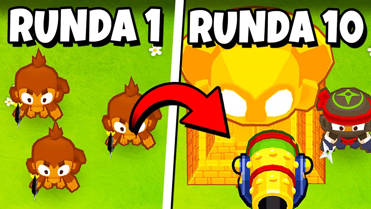 BLOONS, ale WSZYSTKIE MAŁPKI CO 10 RUND ZMIENIAJĄ SIĘ NA LOSOWE! - BTD6