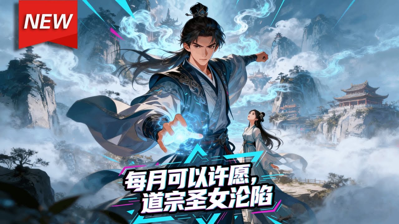 MULTISUB📢新番上线《每月可以许愿，道宗圣女沦陷》第1~95集丨宁易濒死觉醒许愿系统，开局靠说书酿酒攒愿望点，意外绑定生死契阔咒，收服天命玄女，闯魔渊、收真龙，以废柴之姿逆袭崛起！#破晓动漫社