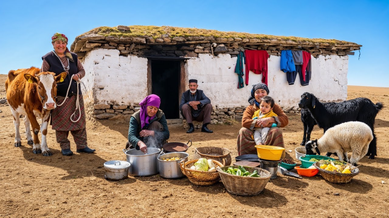 The Village That Time FORGOT: Surviving & Cooking in Afghanistan's Remote Peaks (Movie)