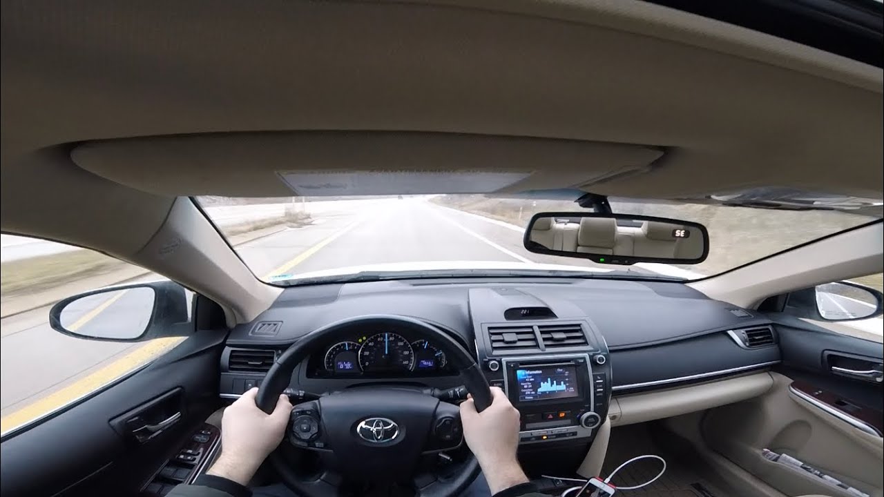 POV Drive!! 2013 Toyota Camry XLE V6