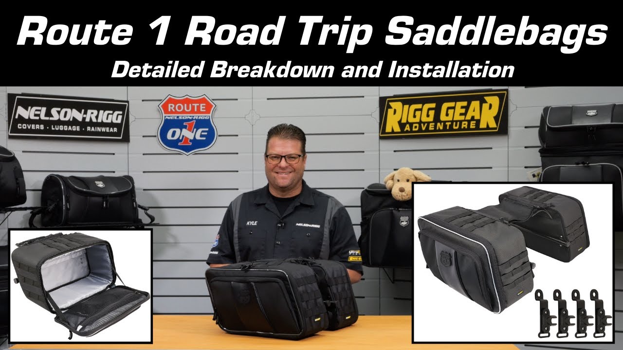 ** NR-400 Route 1 Road Trip Saddlebags: Ultimate Overview Installation & Features! **
