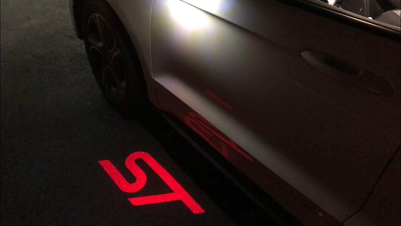 Распаковка/Установка/Обзор проектора подсветки дорожки Ford Edge ST 2019