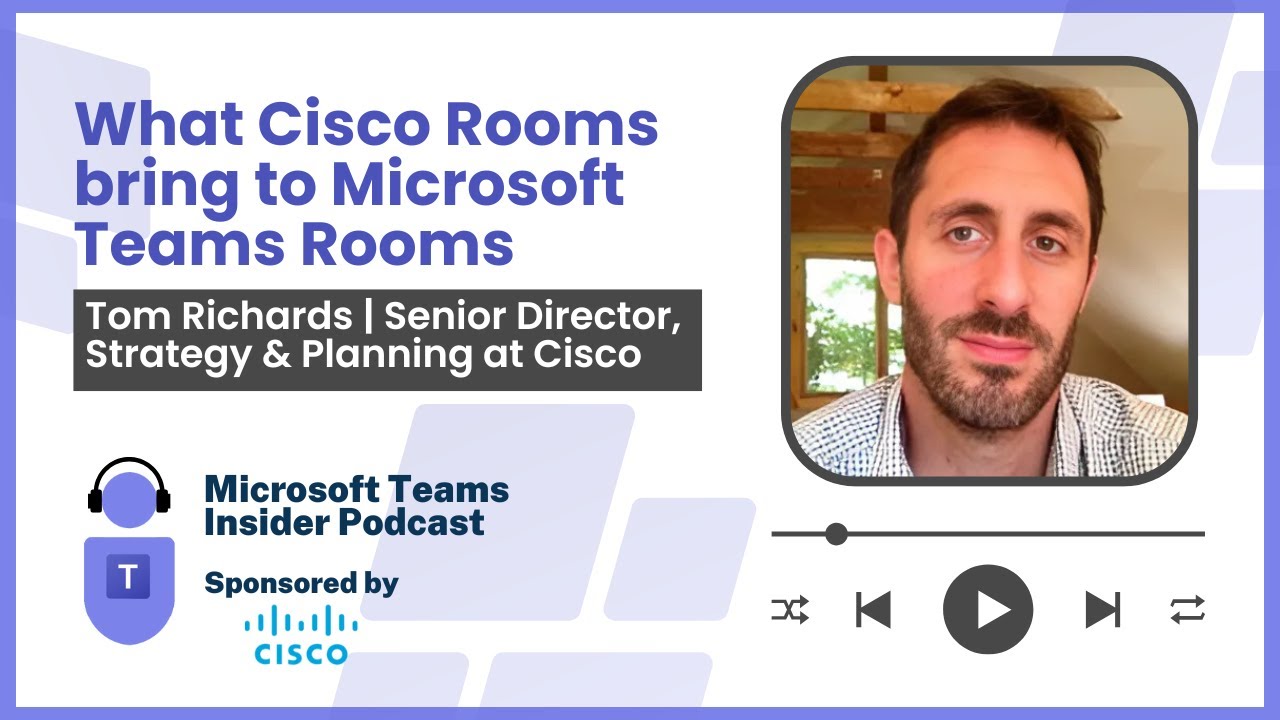 Что Cisco Rooms привносит в Microsoft Teams Rooms