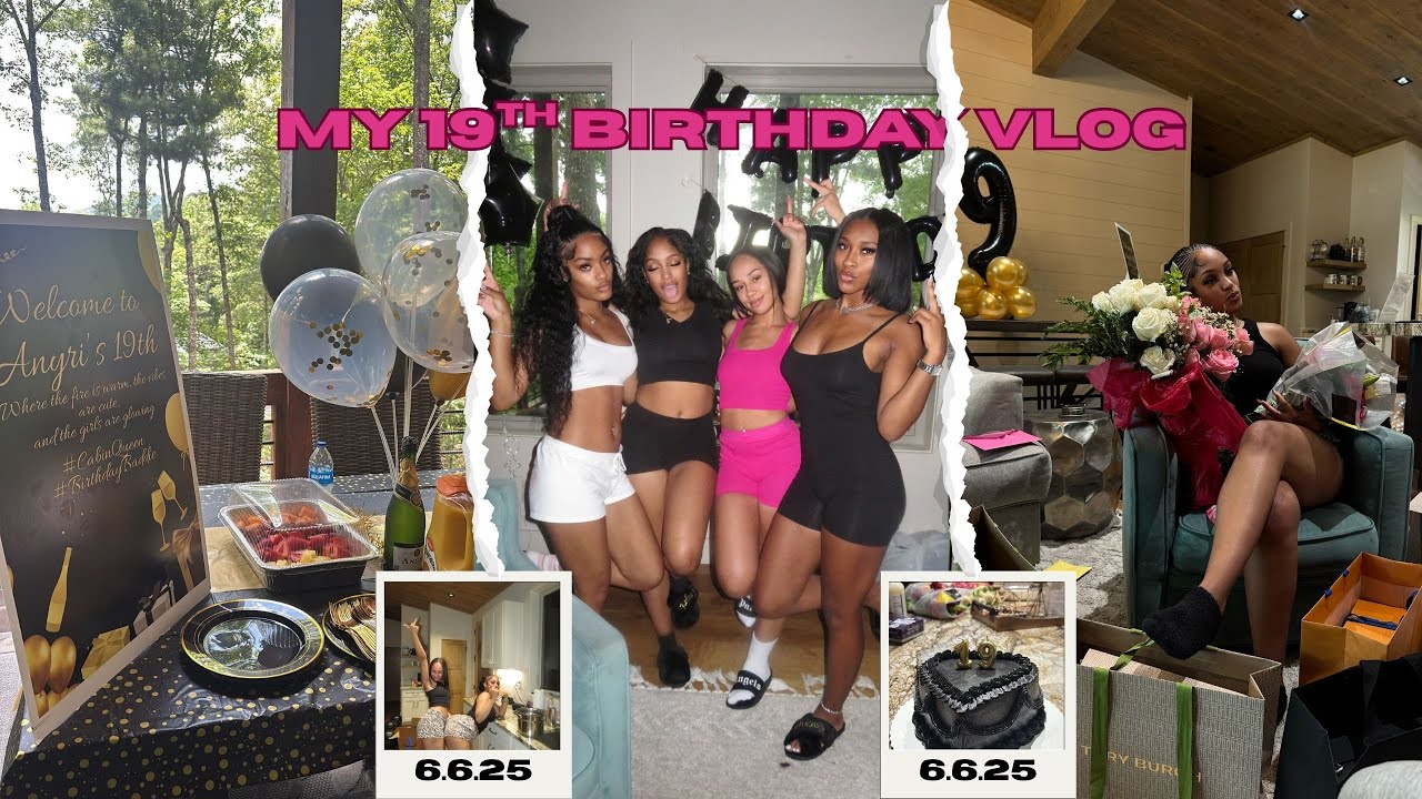 Birthday weekend vlog 🥳 | Cabin Trip + friends | cooking | escape room and etc