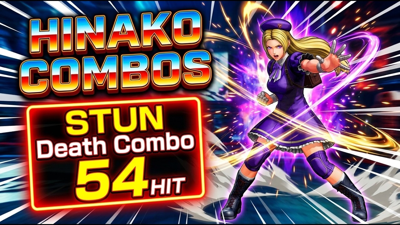 KOF XV Hinako Combos | Patch 2.50